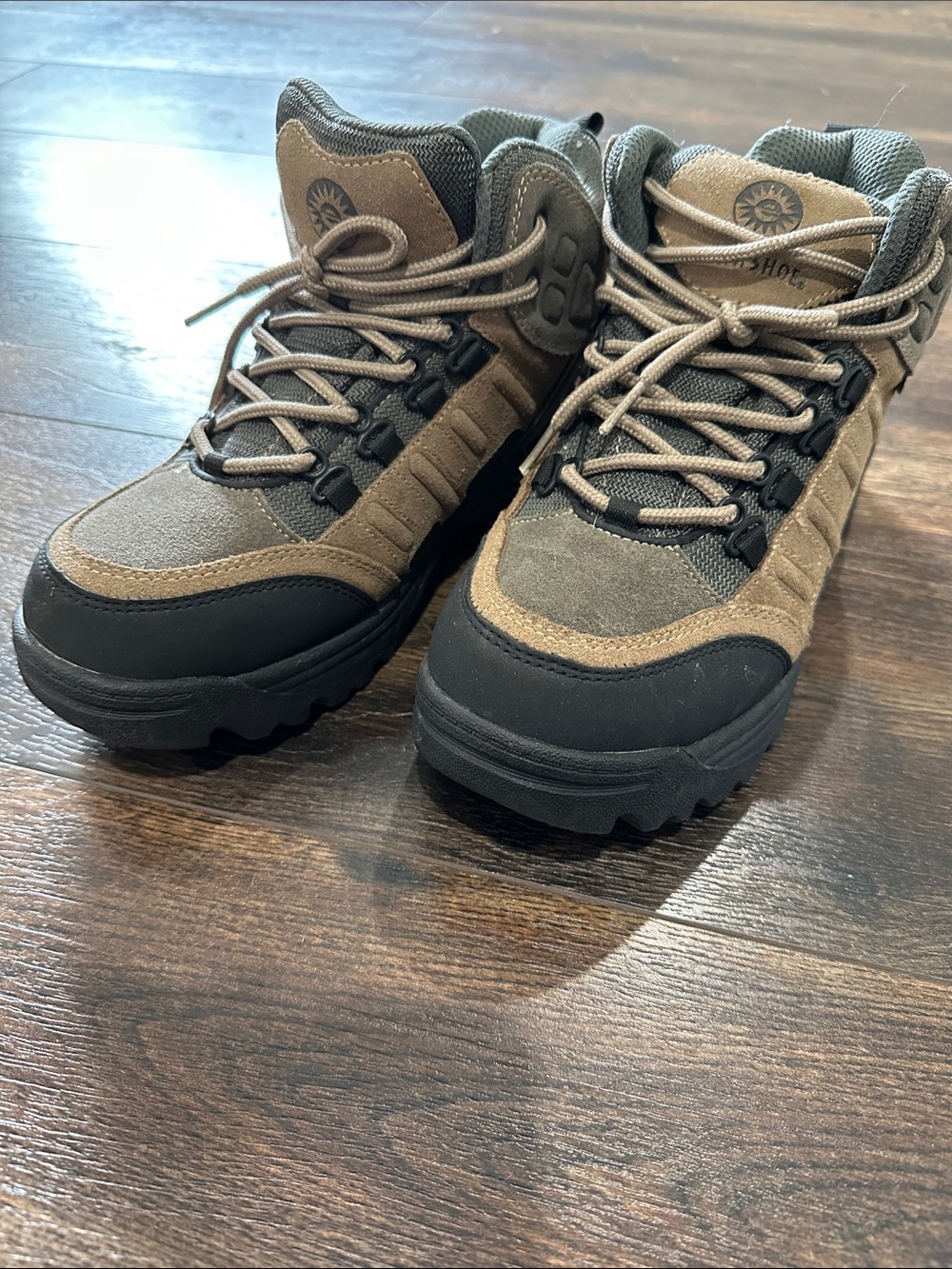 Earth Shoe Brown/Black Hiking Boots